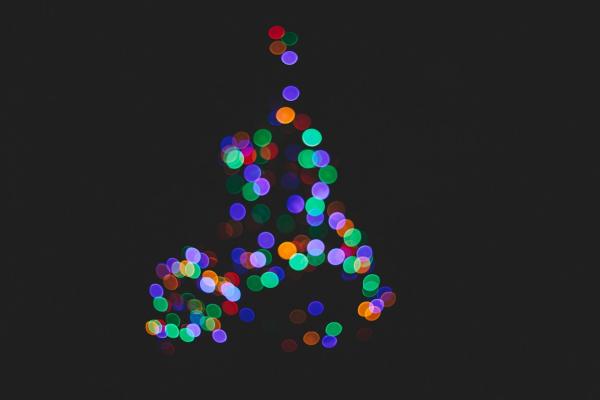 christmas lights tree