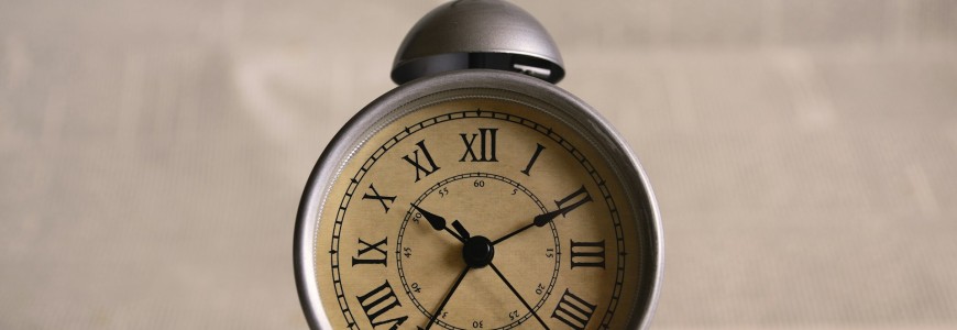 clock showing time